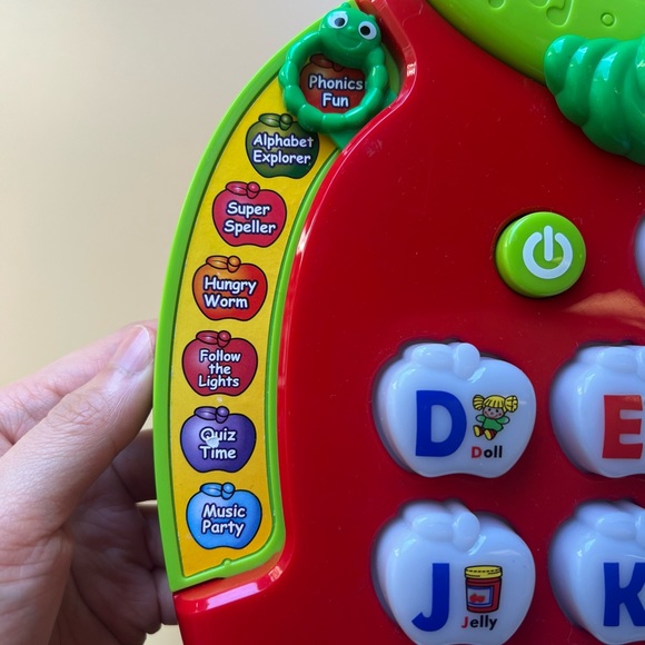 Vtech Alphabet Apple ABC Learning Red - Picture 7 of 10